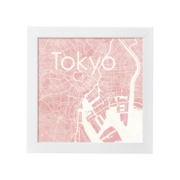 poster TOKYO WATERCOLOR MAP 1L